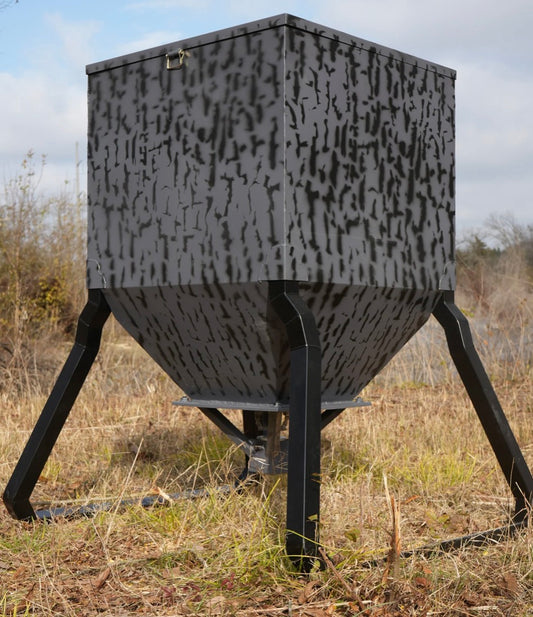 Monarch 600 lb. Automatic Deer Feeder | Solar Powered Corn Feeder